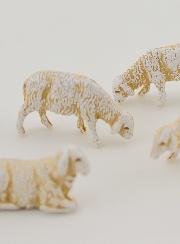 Santons Troupeau de Moutons - 3 cm