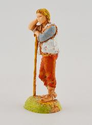 Santon Jeune Berger et son Bâton - 6 cm