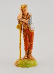 Santon Jeune Berger et son Bâton - 6 cm