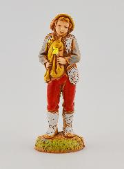 Santon Musicien Joueur de Cornemuse - 6 cm