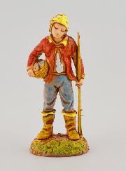 Santon Pêcheur et sa Pêche - 6 cm