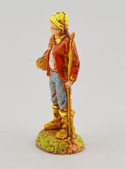 Santon Pêcheur et sa Pêche - 6 cm