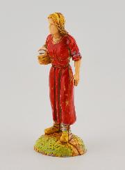 Santon Femme avec Panier - 6 cm