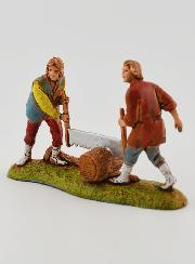 Santon Bûcherons - 6 cm