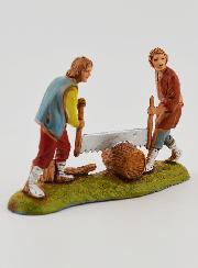 Santon Bûcherons - 6 cm