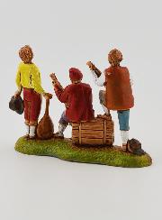 Santon Groupe de Musiciens - 6 cm