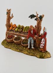 Santon - Primeur et son Étal - 6cm