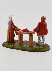 Santon Primeur et Cliente - 6cm