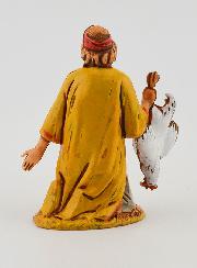 Santon Homme au Poulet - 6 cm