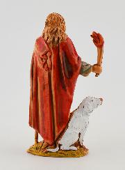 Santon Veilleur de Nuit et son Chien - 6 cm