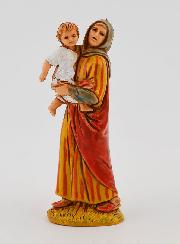 Santon Femme Portant son Enfant - 6 cm
