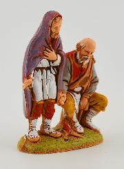 Santon Vieux Mendiants - 6 cm