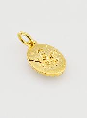 Médaille Bord Torsadé 15mm - Saint Gabriel Archange