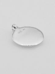 Médaille Ange Gardien & Colombe en Argent - 12mm