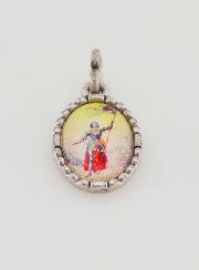 Médaille Bord Torsadé 15mm - Sainte Jeanne d'Arc