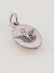Médaille Bord Torsadé 15mm - Sainte Jeanne d'Arc
