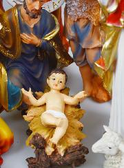Grande Crèche de Noël Complète 11 Santons - 45cm