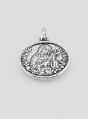 Médaille Sainte Rita en Argent 925 Plaqué - 15mm