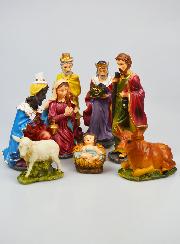 Crèche de Noël 8 Santons - 20cm