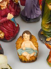 Crèche de Noël 8 Santons - 20cm