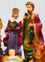 Crèche de Noël 8 Santons - 20cm