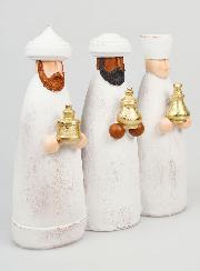 Crèche de Noël 3 Rois Mages - 22cm