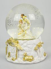 Crèche de Noël Boule en Verre 10cm - Nativité