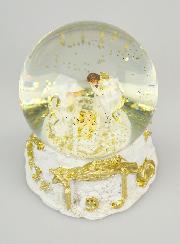 Crèche de Noël Boule en Verre 10cm - Nativité