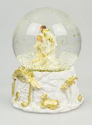 Boule de Noël en Verre 10cm - Nativité
