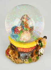 Boule de Noël en Verre 12cm - Nativité