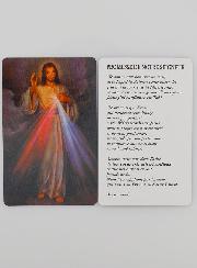 Carte de prière Jésus-Christ Miséricordieux