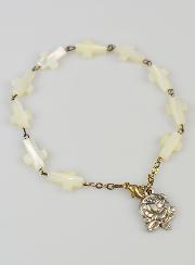 Bracelet Dizainier Croix en Nacre Véritable