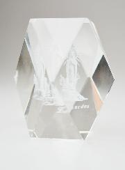 Cadre Icône Laser de Lourdes