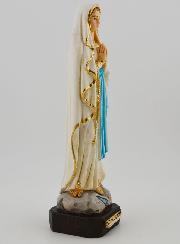 Statue Vierge Marie de Lourdes Polychromée - 15cm