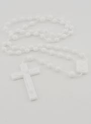 Chapelet Plastique Blanc
