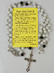 Chapelet Jean Paul II en Perles