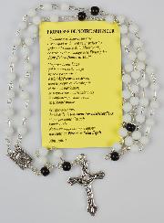 Chapelet Divine Miséricorde en Perles