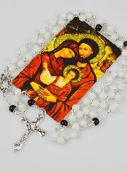 Chapelet Sainte Famille en Perles