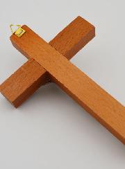 Crucifix en Bois du Christ Argenté