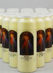 Lot de 20 Bougies Neuvaine Miséricorde Divine