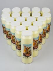 Lot de 20 Bougies de Neuvaine Saint Michel Archange