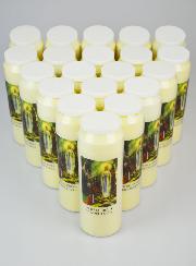 Lot de 20 Bougies de Neuvaine Notre Dame de Lourdes