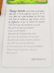 Encens Notre Dame de Lourdes en Cones