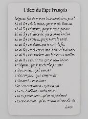 Chapelet du Pape Francois en Bois