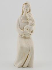 Statue Vierge à l'Enfant Jésus Ton Ivoire