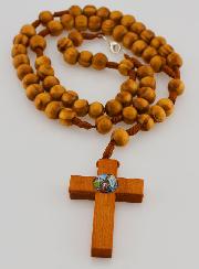 Chapelet en Bois Pax de Lourdes