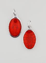Médaille Miraculeuse Rouge - 19mm