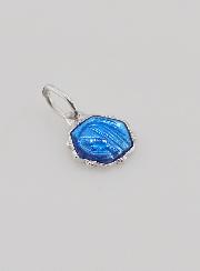 Médaille Vierge Marie - Bleu