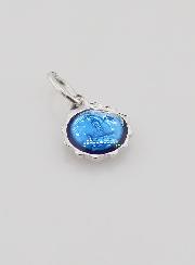 Médaille Vierge Marie - Bleu