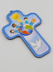 Croix en Bois Enfant du Monde
